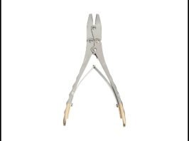 Double Action Wire Extraction Plier Orthopedic Instrument