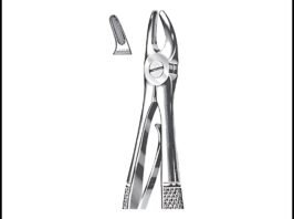 Tooth Extracting Forceps, For Children With Spring