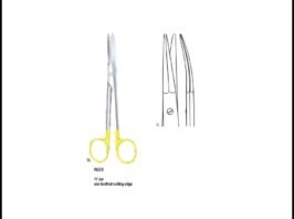 REES face-lift scissors tungstencarbide 17cm