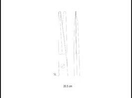 GORNEY face-lift scissors,tungsten carbide 20.5cm