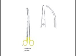 Hysterectomy Scissors TC