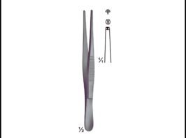 Delicate tissue Forceps