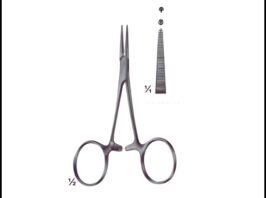 Delicate Haemostatic Forceps