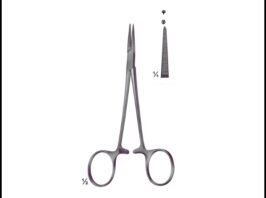 Delicate Haemostatic Forceps