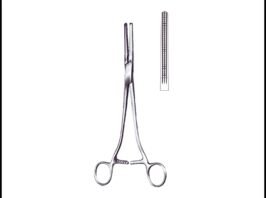 Hysterectomy Forceps And Vaginal Clamps