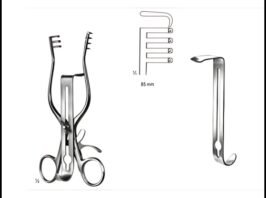 Wound Spreaders, Self Retaining