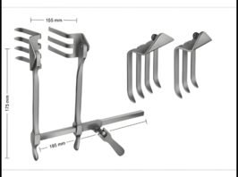 Self Retaining Retractors For Laminectomy And Othe