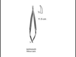 Micro Needle Holders With Round Handles