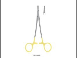 Needle Holders With Tungsten Cerbide Inserts