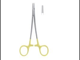 Needle Holders With Tungsten Cerbide Inserts