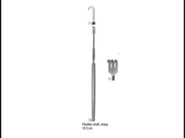 Wound -Trachea Retractors Flexible Shaft, Sharf