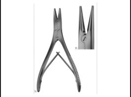 Wire Holding Forceps
